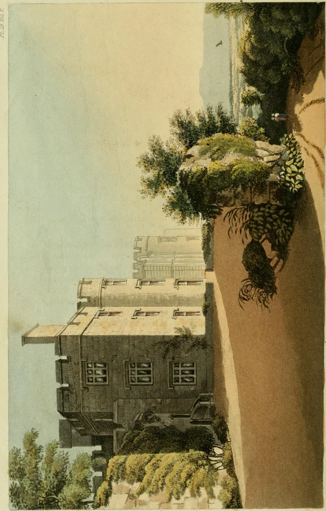 An illustration from The Repository of arts, literature, commerce, manufactures, fashions and politics, 1809, leaf 313