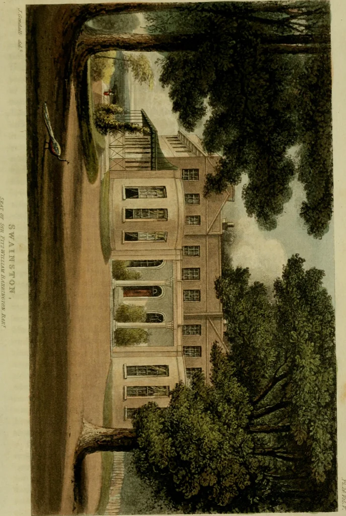 An illustration from The Repository of arts, literature, commerce, manufactures, fashions and politics, 1809, leaf 318