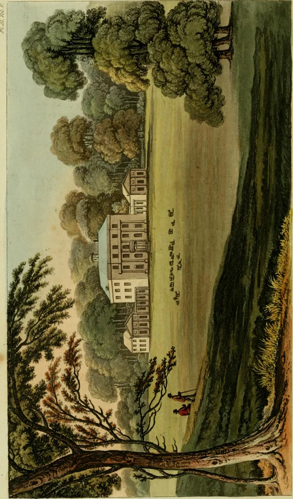 An illustration from The Repository of arts, literature, commerce, manufactures, fashions and politics, 1809, leaf 391