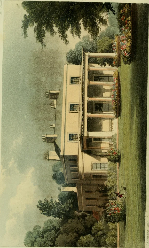 An illustration from The Repository of arts, literature, commerce, manufactures, fashions and politics, 1809, leaf 85