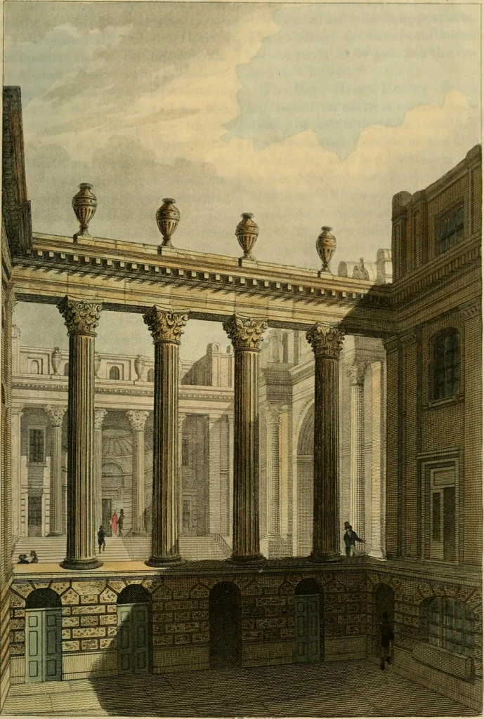An illustration from The Repository of arts, literature, commerce, manufactures, fashions and politics, 1809, leaf 190