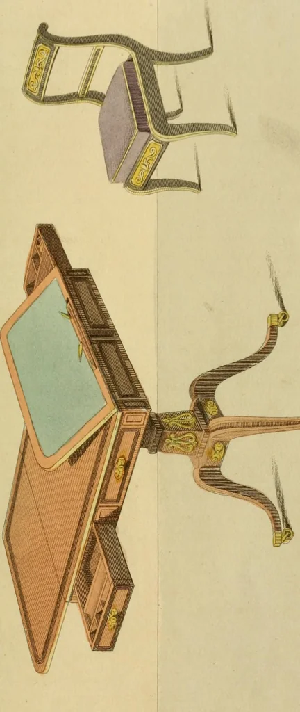 An illustration from The Repository of arts, literature, commerce, manufactures, fashions and politics, 1809, leaf 448