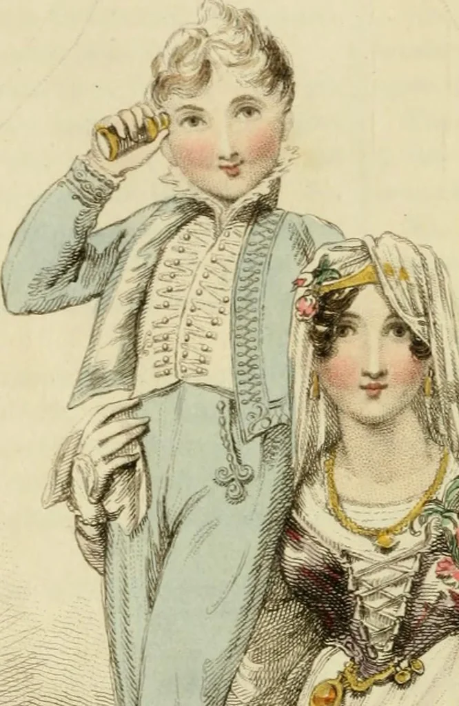 An illustration from The Repository of arts, literature, commerce, manufactures, fashions and politics, 1809, leaf 69