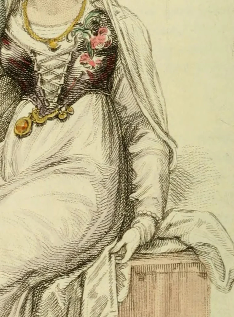 An illustration from The Repository of arts, literature, commerce, manufactures, fashions and politics, 1809, leaf 69