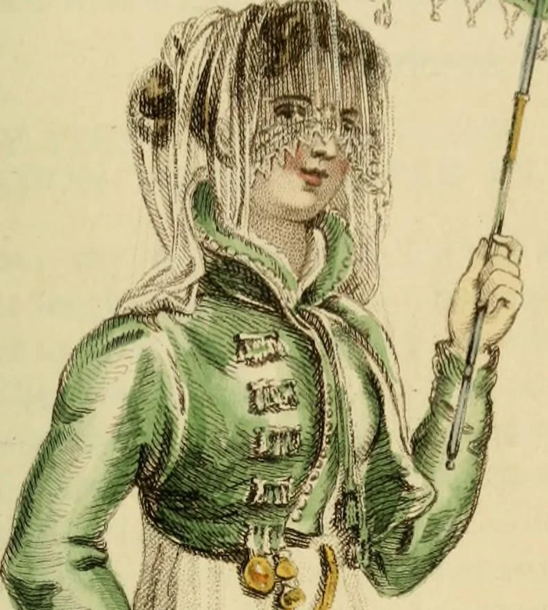 An illustration from The Repository of arts, literature, commerce, manufactures, fashions and politics, 1809, leaf 70