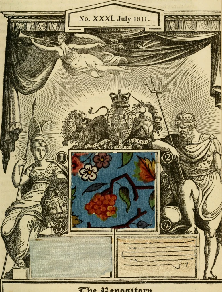 An illustration from The Repository of arts, literature, commerce, manufactures, fashions and politics, 1809, leaf 74