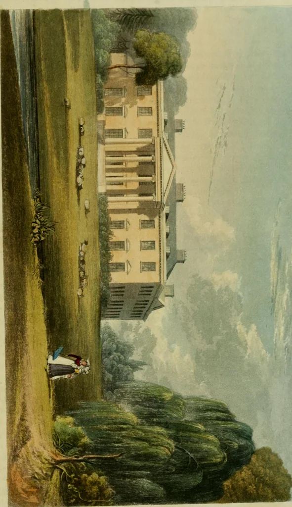 An illustration from The Repository of arts, literature, commerce, manufactures, fashions and politics, 1809, leaf 164