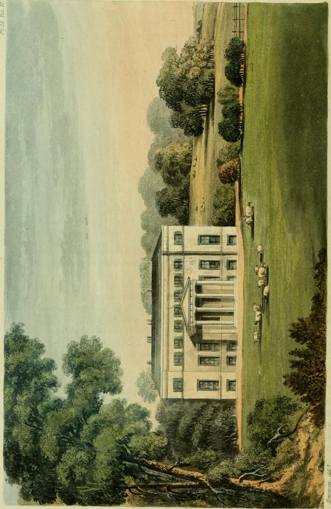 An illustration from The Repository of arts, literature, commerce, manufactures, fashions and politics, 1809, leaf 237