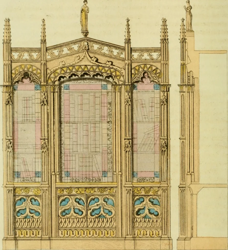 An illustration from The Repository of arts, literature, commerce, manufactures, fashions and politics, 1809, leaf 305