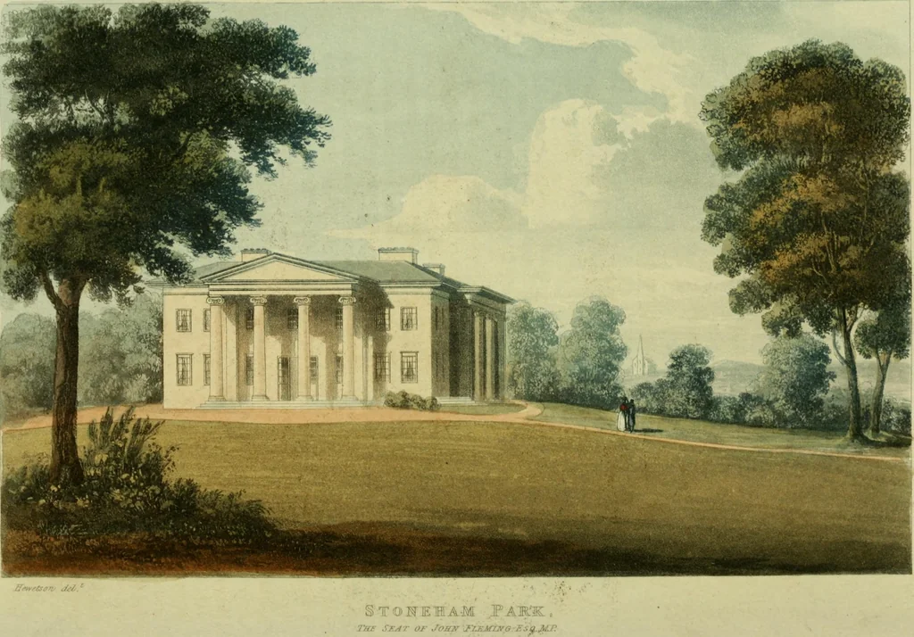An illustration from The Repository of arts, literature, commerce, manufactures, fashions and politics, 1809, leaf 313