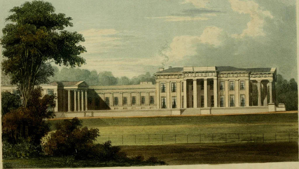 An illustration from The Repository of arts, literature, commerce, manufactures, fashions and politics, 1809, leaf 316