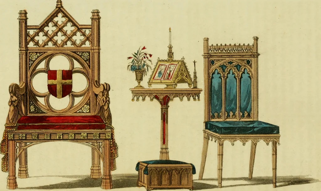 An illustration from The Repository of arts, literature, commerce, manufactures, fashions and politics, 1809, leaf 379