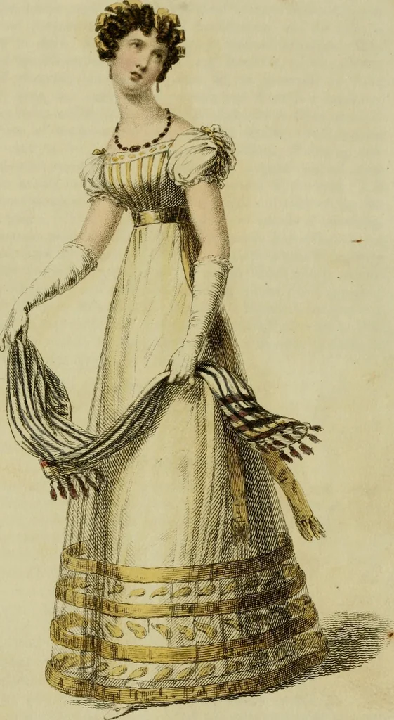 An illustration from The Repository of arts, literature, commerce, manufactures, fashions and politics, 1809, leaf 76