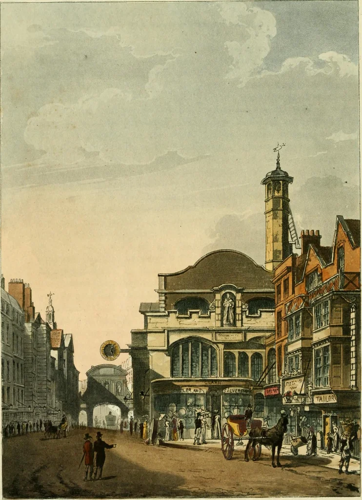 An illustration from The Repository of arts, literature, commerce, manufactures, fashions and politics, 1809, leaf 127