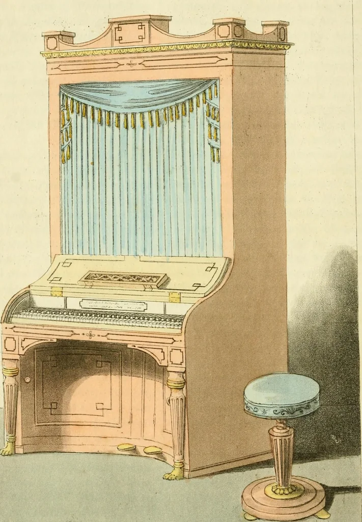 An illustration from The Repository of arts, literature, commerce, manufactures, fashions and politics, 1809, leaf 141