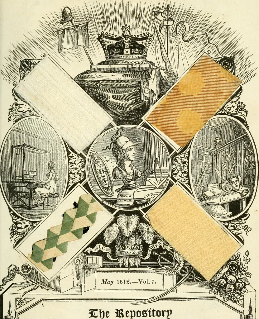 An illustration from The Repository of arts, literature, commerce, manufactures, fashions and politics, 1809, leaf 396