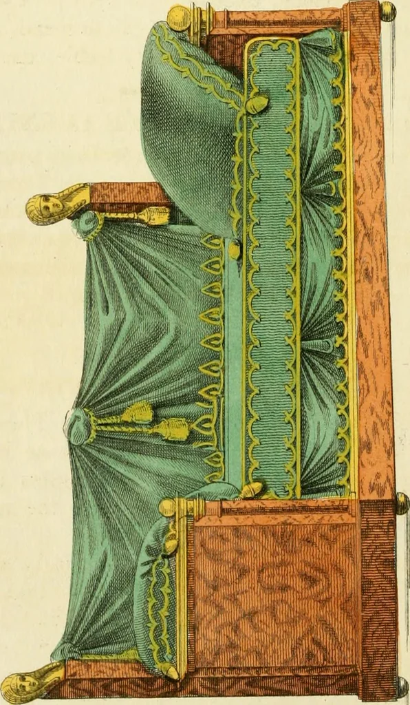 An illustration from The Repository of arts, literature, commerce, manufactures, fashions and politics, 1809, leaf 465