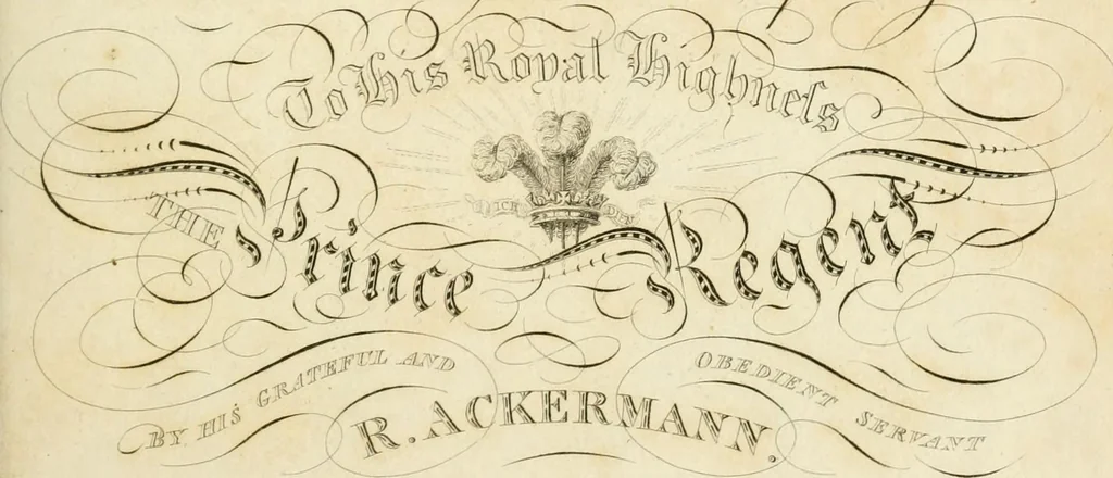 An illustration from The Repository of arts, literature, commerce, manufactures, fashions and politics, 1809, leaf 6