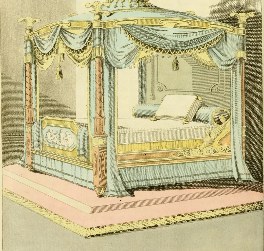An illustration from The Repository of arts, literature, commerce, manufactures, fashions and politics, 1809, leaf 77