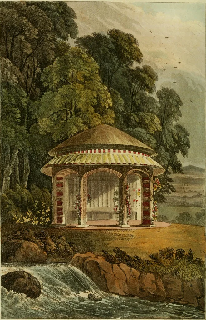 An illustration from The Repository of arts, literature, commerce, manufactures, fashions and politics, 1809, leaf 11