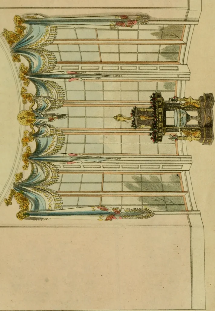 An illustration from The Repository of arts, literature, commerce, manufactures, fashions and politics, 1809, leaf 232