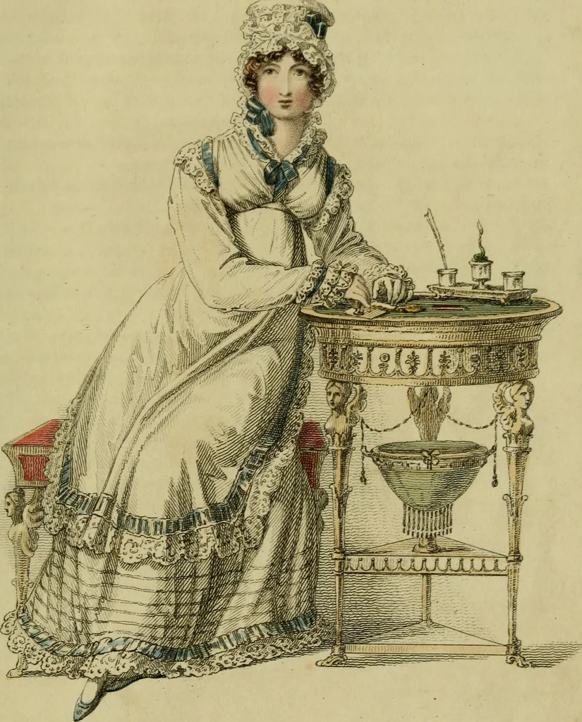 An illustration from The Repository of arts, literature, commerce, manufactures, fashions and politics, 1809, leaf 448