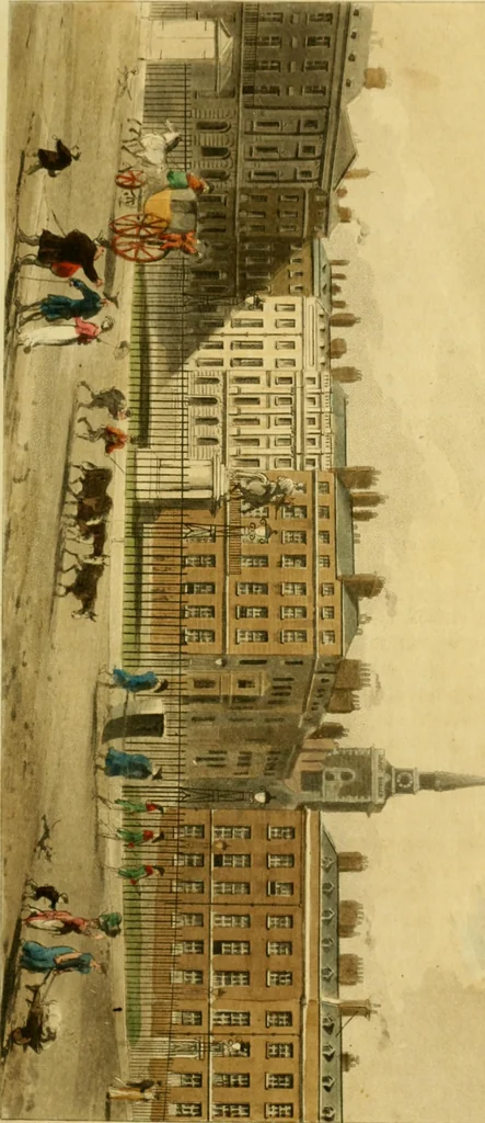 An illustration from The Repository of arts, literature, commerce, manufactures, fashions and politics, 1809, leaf 130