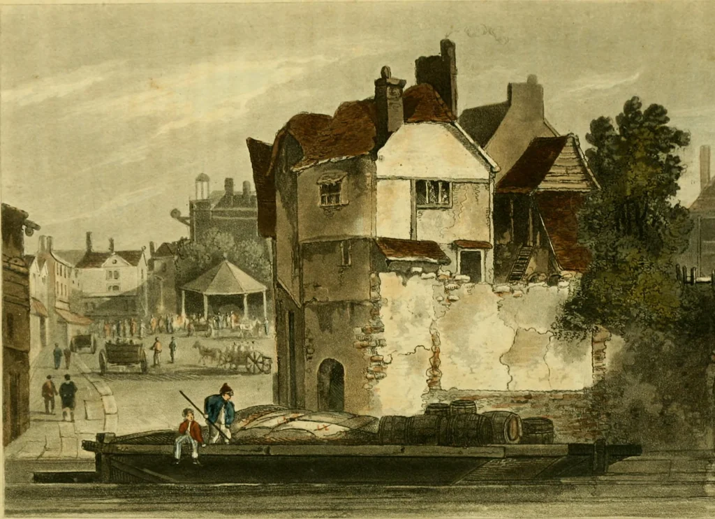 An illustration from The Repository of arts, literature, commerce, manufactures, fashions and politics, 1809, leaf 24