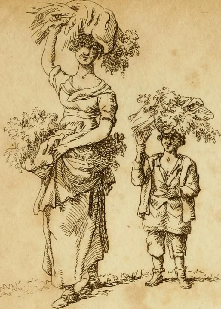 An illustration from The Repository of arts, literature, commerce, manufactures, fashions and politics, 1809, leaf 311