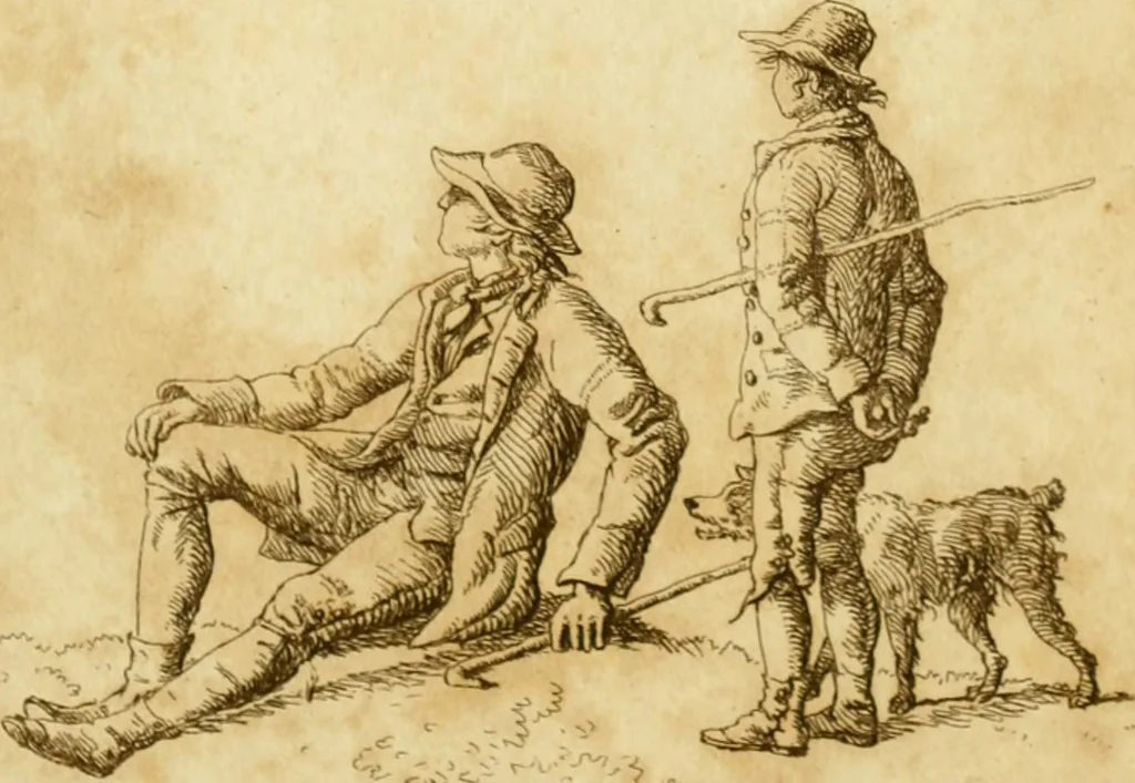 An illustration from The Repository of arts, literature, commerce, manufactures, fashions and politics, 1809, leaf 312
