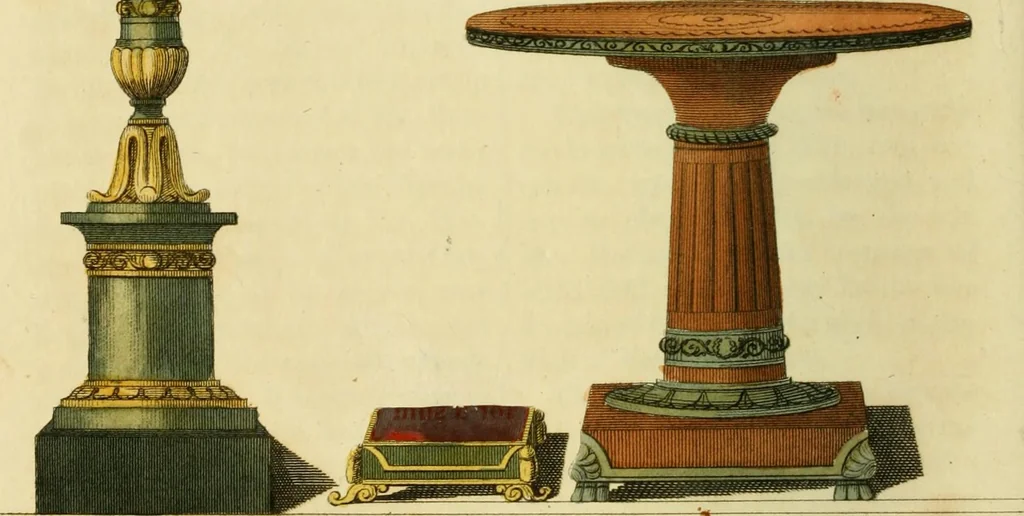An illustration from The Repository of arts, literature, commerce, manufactures, fashions and politics, 1809, leaf 367