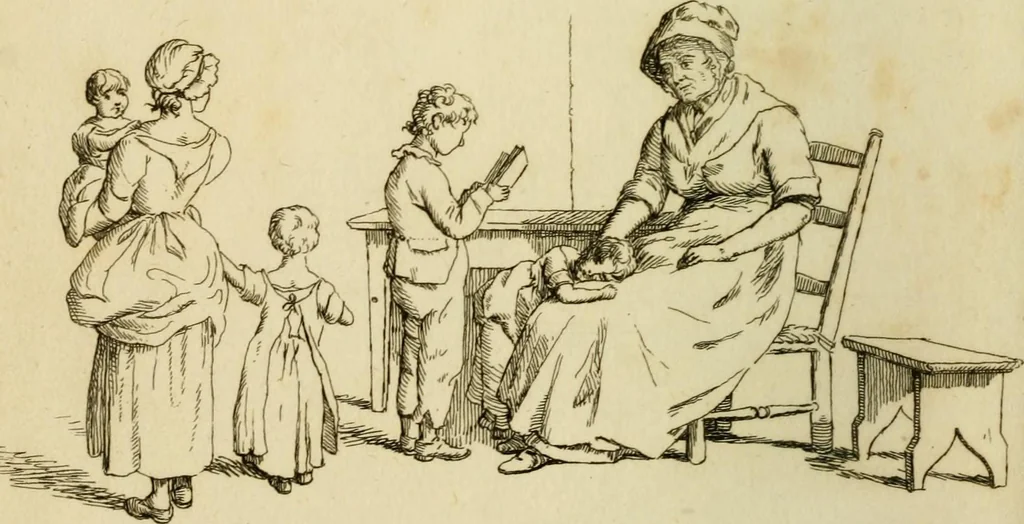 An illustration from The Repository of arts, literature, commerce, manufactures, fashions and politics, 1809, leaf 415