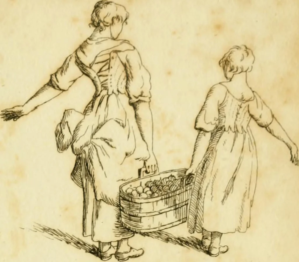 An illustration from The Repository of arts, literature, commerce, manufactures, fashions and politics, 1809, leaf 416