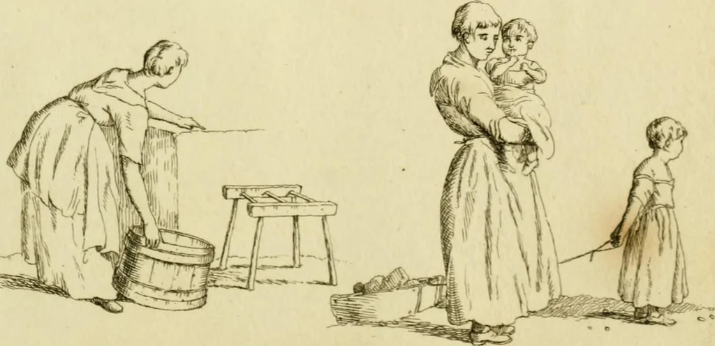 An illustration from The Repository of arts, literature, commerce, manufactures, fashions and politics, 1809, leaf 416