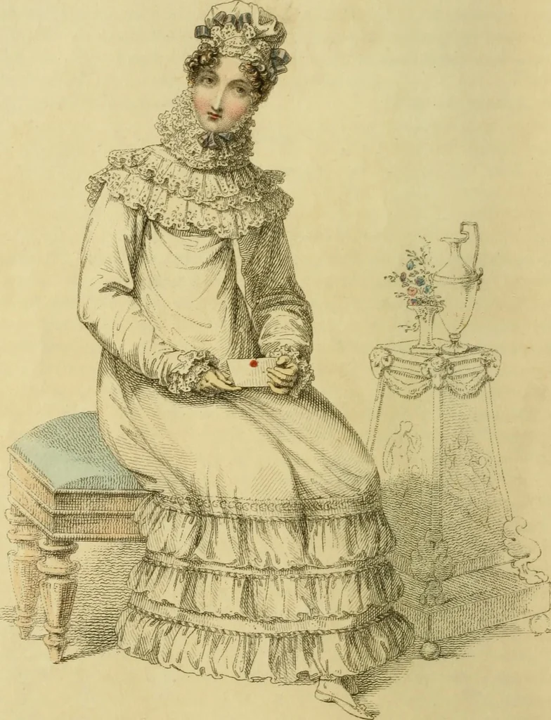 An illustration from The Repository of arts, literature, commerce, manufactures, fashions and politics, 1809, leaf 145