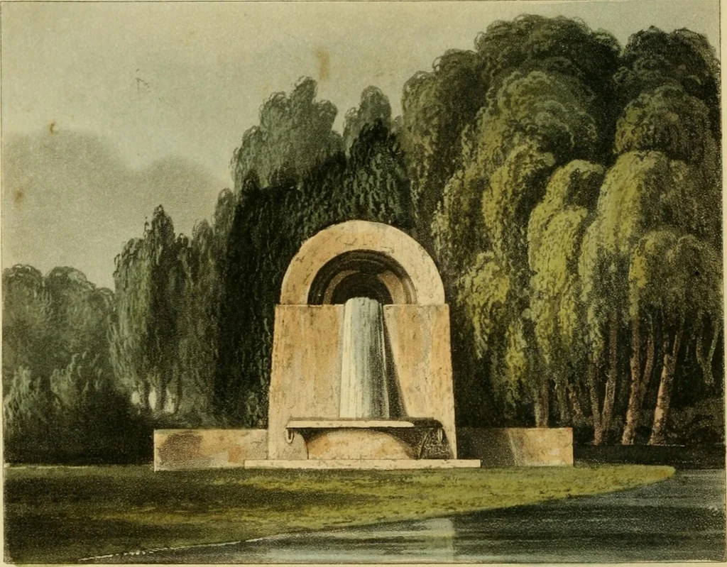 An illustration from The Repository of arts, literature, commerce, manufactures, fashions and politics, 1809, leaf 241