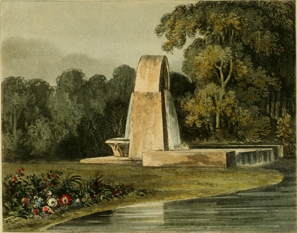 An illustration from The Repository of arts, literature, commerce, manufactures, fashions and politics, 1809, leaf 241