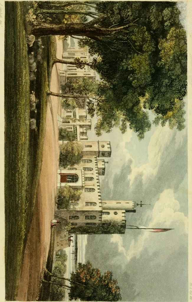An illustration from The Repository of arts, literature, commerce, manufactures, fashions and politics, 1809, leaf 11