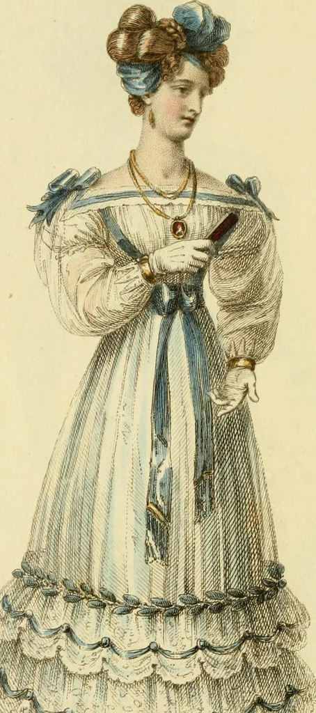 An illustration from The Repository of arts, literature, commerce, manufactures, fashions and politics, 1809, leaf 377
