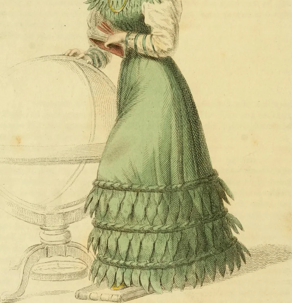 An illustration from The Repository of arts, literature, commerce, manufactures, fashions and politics, 1809, leaf 447
