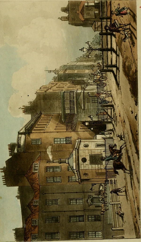 An illustration from The Repository of arts, literature, commerce, manufactures, fashions and politics, 1809, leaf 114