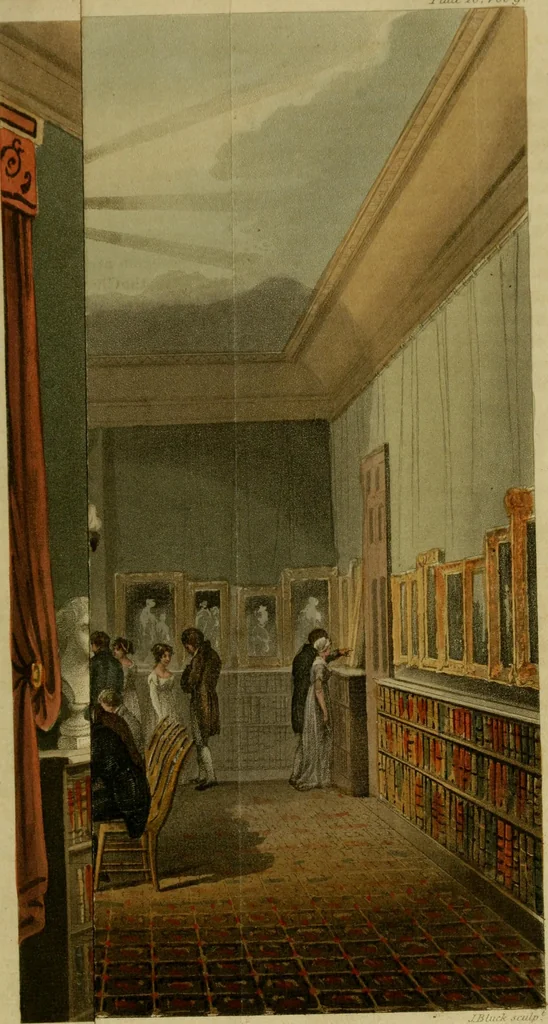 An illustration from The Repository of arts, literature, commerce, manufactures, fashions and politics, 1809, leaf 304