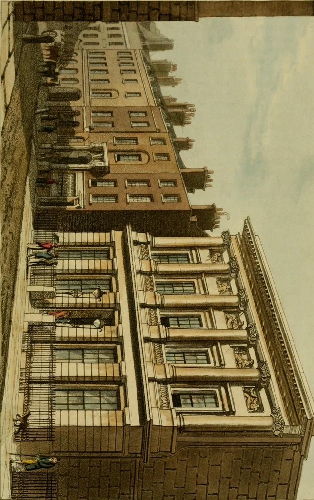 An illustration from The Repository of arts, literature, commerce, manufactures, fashions and politics, 1809, leaf 382