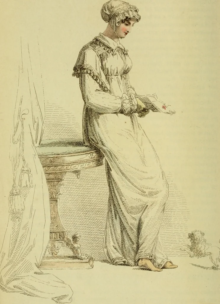 An illustration from The Repository of arts, literature, commerce, manufactures, fashions and politics, 1809, leaf 393
