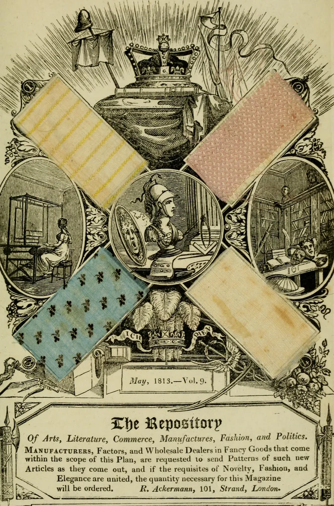 An illustration from The Repository of arts, literature, commerce, manufactures, fashions and politics, 1809, leaf 396