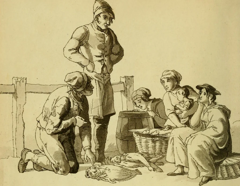 An illustration from The Repository of arts, literature, commerce, manufactures, fashions and politics, 1809, leaf 399