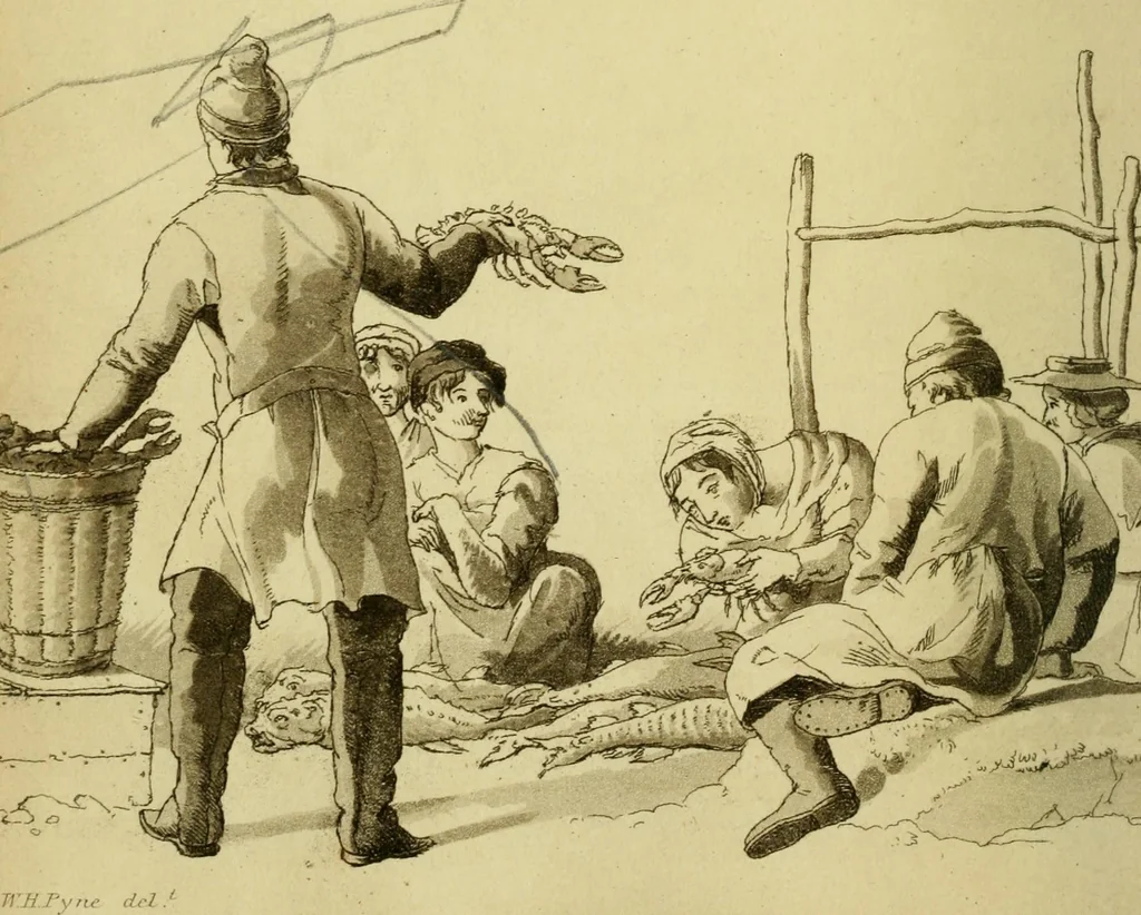 An illustration from The Repository of arts, literature, commerce, manufactures, fashions and politics, 1809, leaf 399