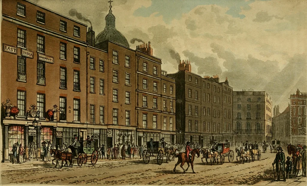 An illustration from The Repository of arts, literature, commerce, manufactures, fashions and politics, 1809, leaf 415