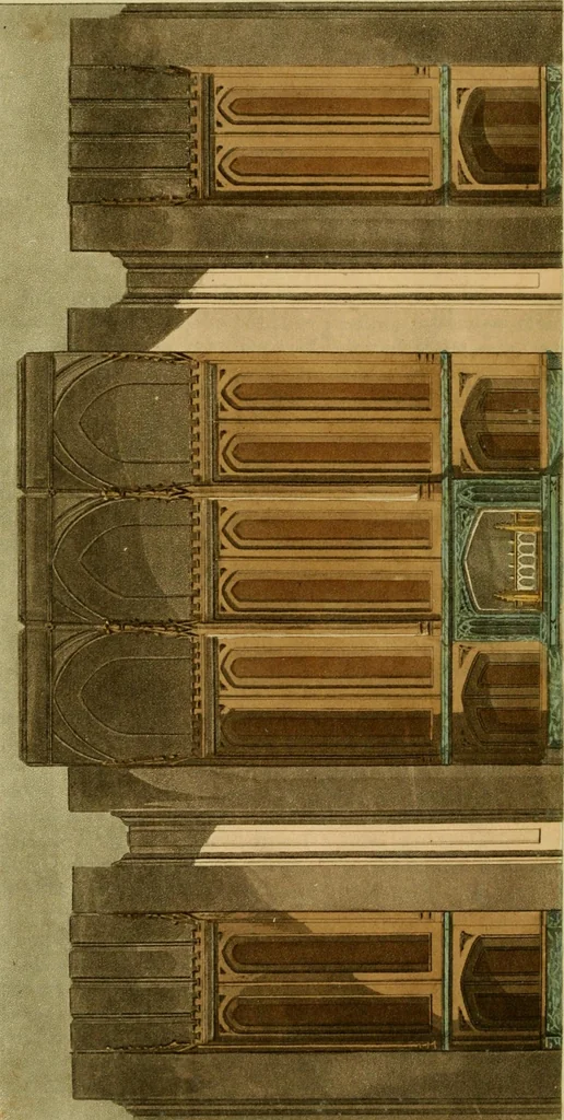 An illustration from The Repository of arts, literature, commerce, manufactures, fashions and politics, 1809, leaf 441