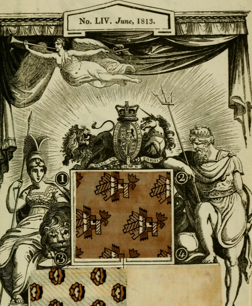 An illustration from The Repository of arts, literature, commerce, manufactures, fashions and politics, 1809, leaf 484